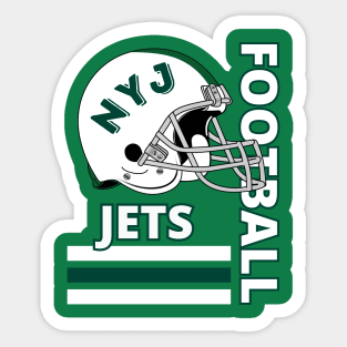 New York Football Jets Vintage Style Sticker